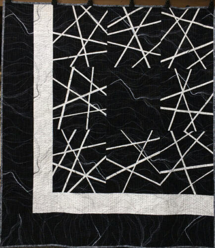 Static Modern Quilt Handmade