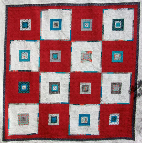 Your Move Modern Quilt Handmade